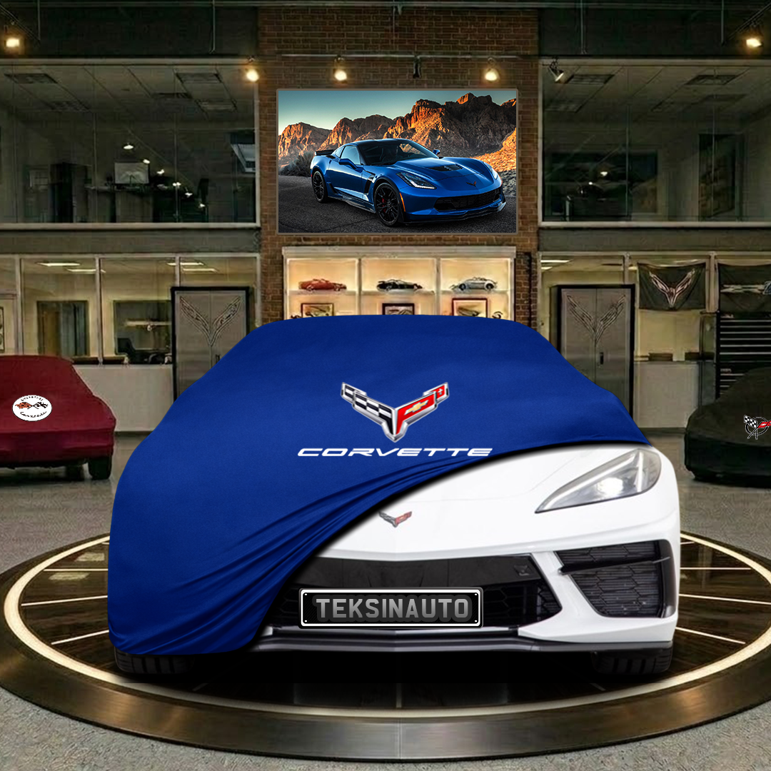 Corvette Car Cover — Corvette Indoor Car Cover Custom Fit for All Models