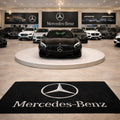 MERCEDES-BENZ Premium Luxury Rug (60x87) INCH (150x220) cm Home, Garage & Display Carpet Auto Area Carpet, Car Garage Decor,Car Floor Mat
