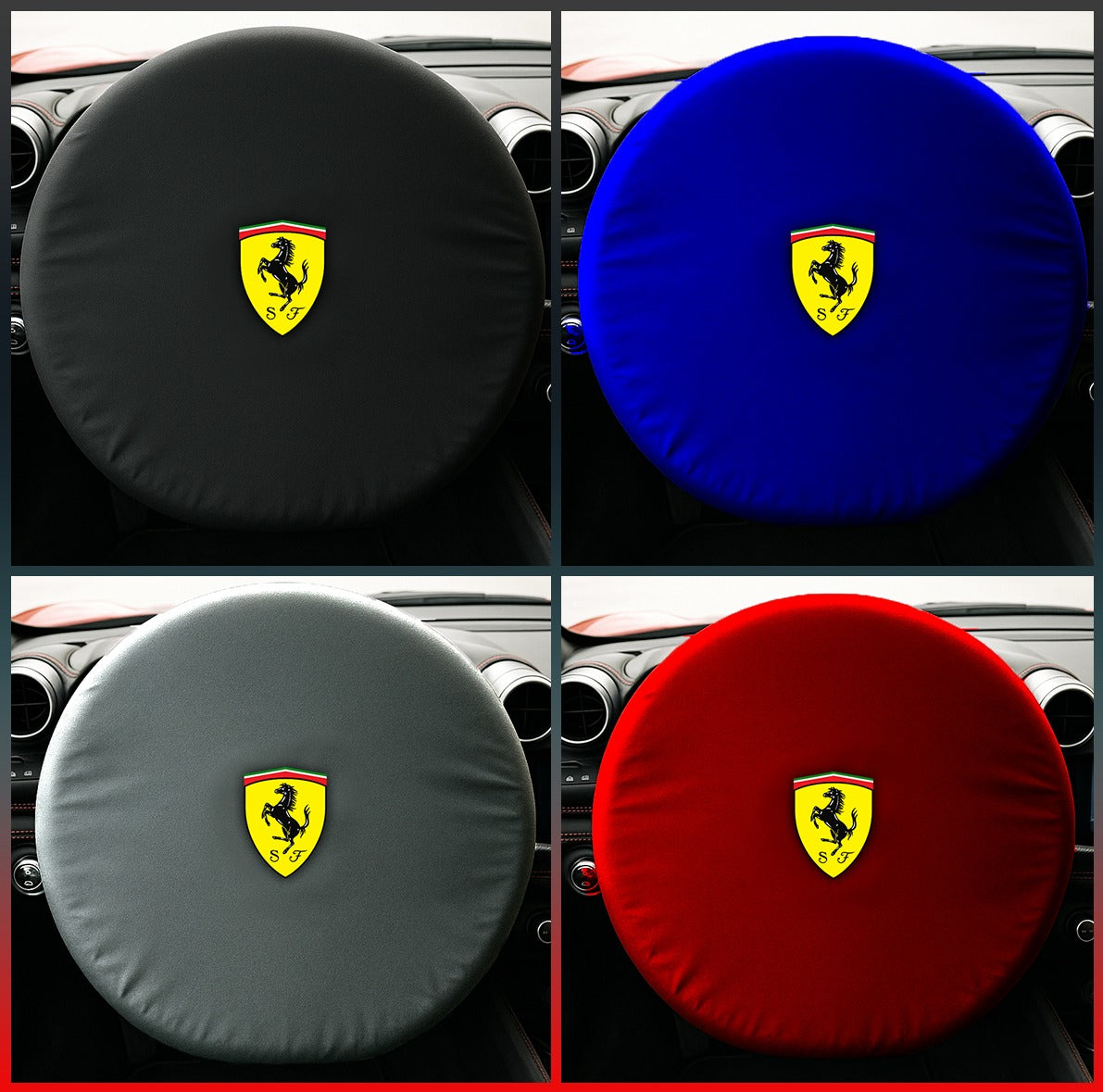 Ferrari 12Cilindri Coupe (2024- ) Custom Fit Indoor Car Cover Soft Stretch Black Gray Blue Red Dust Protection Garage Cover Laser Cut + Bag