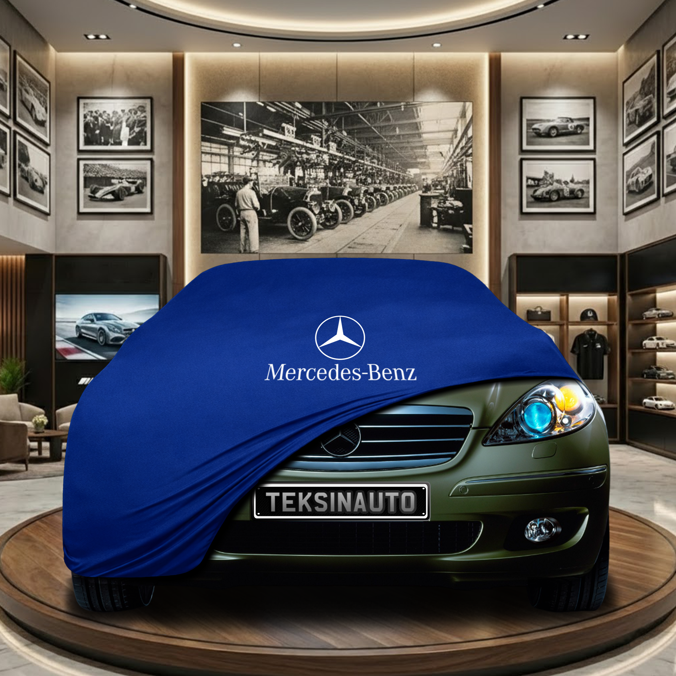 MERCEDES A W169 2004-2009 Car Cover Custom Fit, Black, Gray, Blue, Red Color