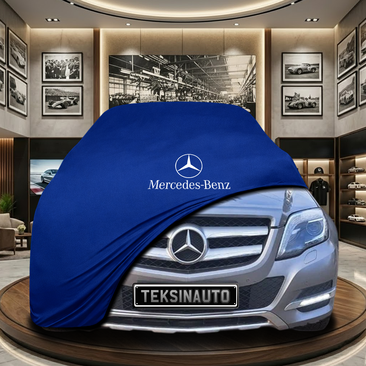 MERCEDES GLK X204 2008-2015 Indoor Car Cover Custom Fit, Black, Gray, Blue, Red Color