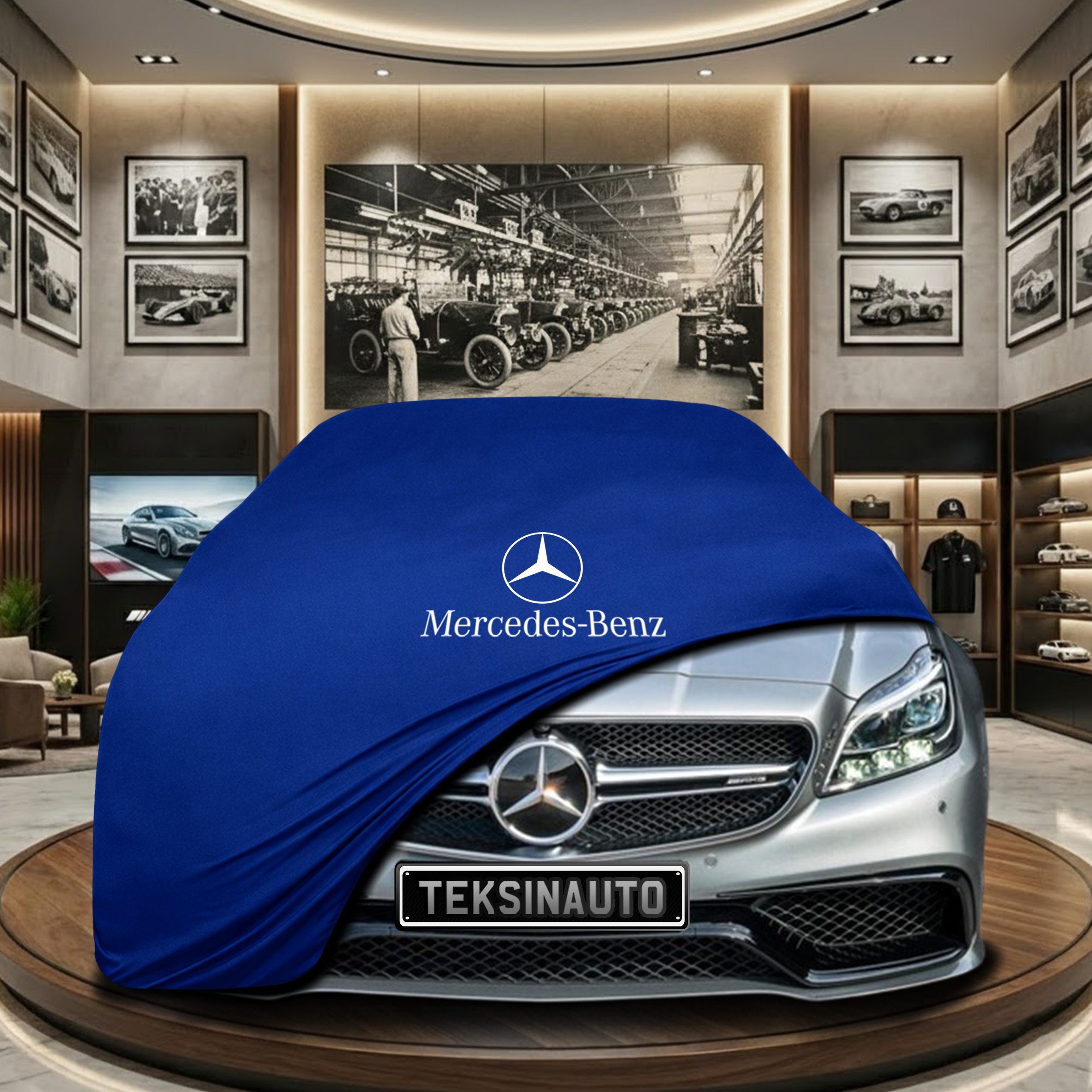 Mercedes Benz Cls C218 Indoor Car Cover Custom Fit, Black, Gray, Blue, Red Color