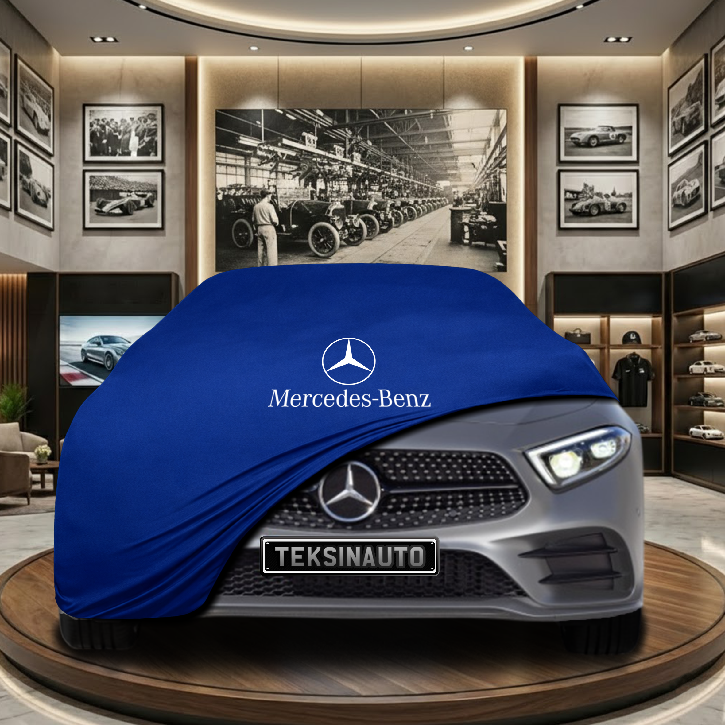MERCEDES CLS W257 2018-  Indoor Car Cover Custom Fit, Black, Gray, Blue, Red Color