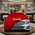 Mercedes Benz B Series W246 (2011-2018) Indoor Car Cover Custom Fit, Black, Gray, Blue, Red Color