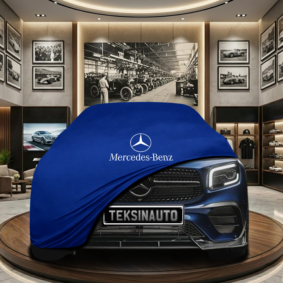 MERCEDES GLB X247 2020- Indoor Car Cover Custom Fit, Black, Gray, Blue, Red Color