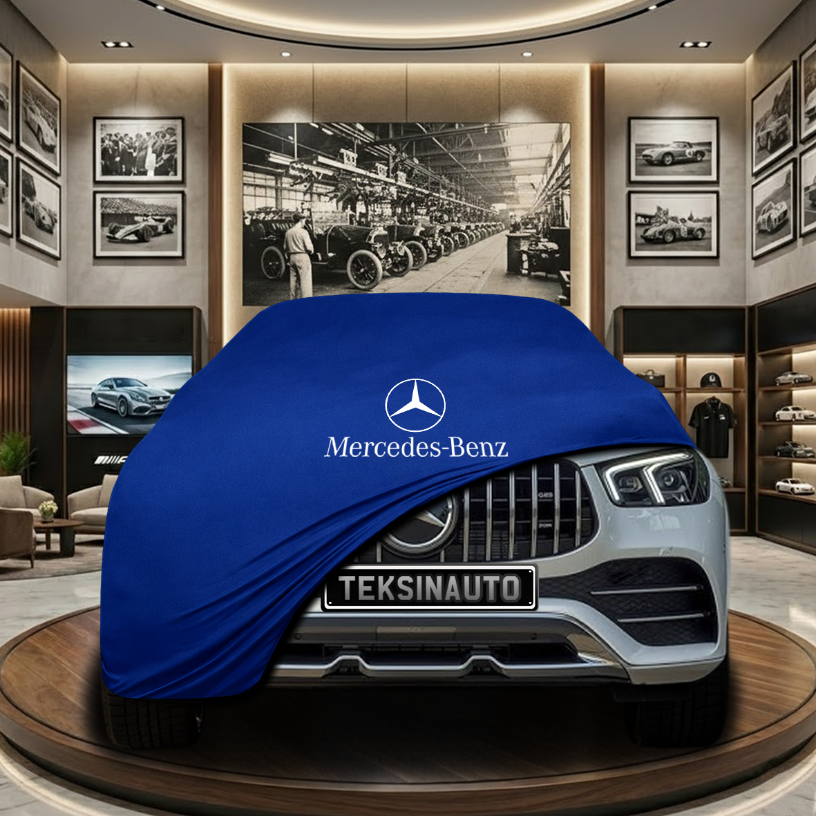 MERCEDES X CLASS W470 Indoor Car Cover Custom Fit, Black, Gray, Blue, Red Color