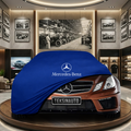 MERCEDES E C207 COUPE 2009-2016 Indoor Car Cover Custom Fit, Black, Gray, Blue, Red Color