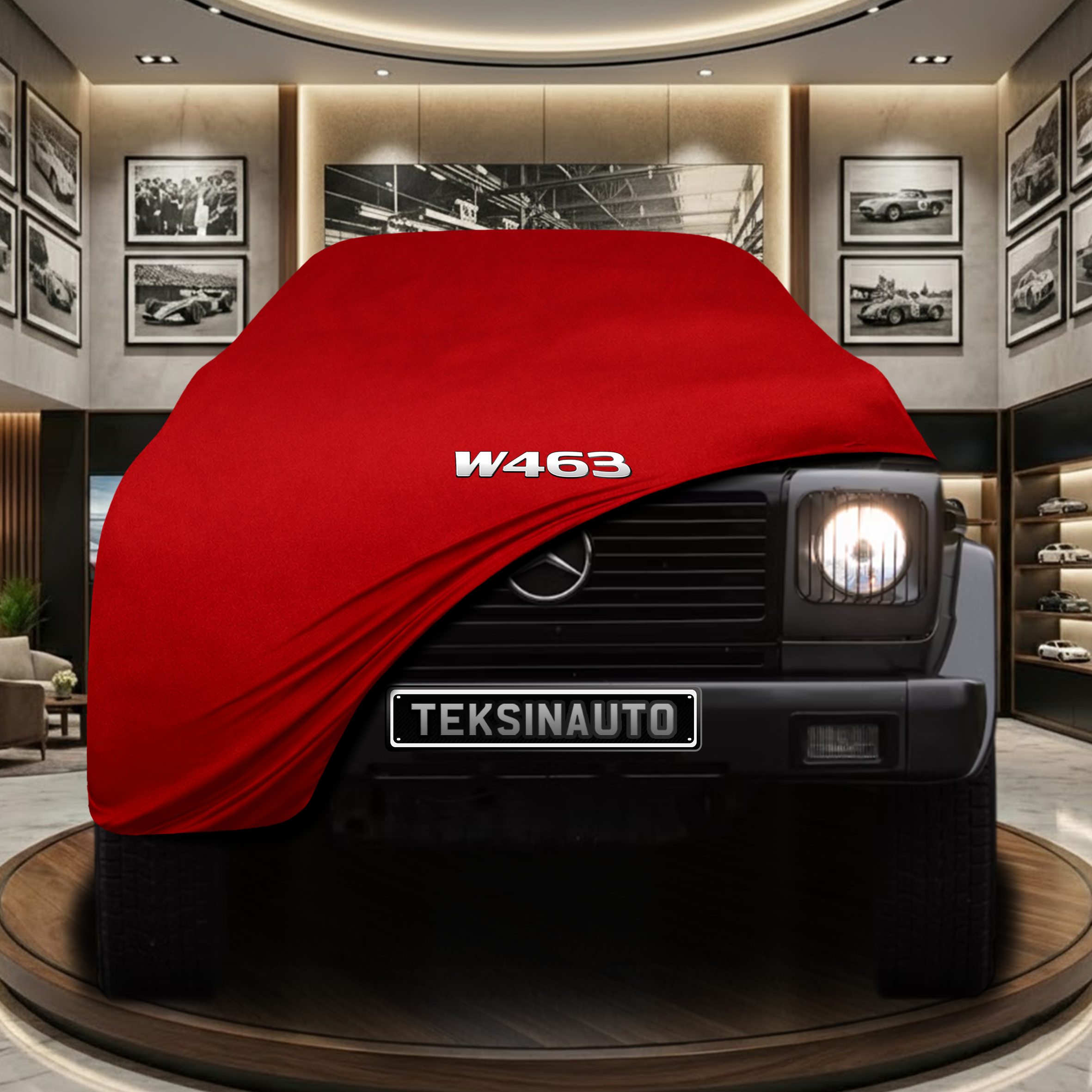 MERCEDES G W463 LWB Indoor Car Cover Custom Fit, Black, Gray, Blue, Red Color