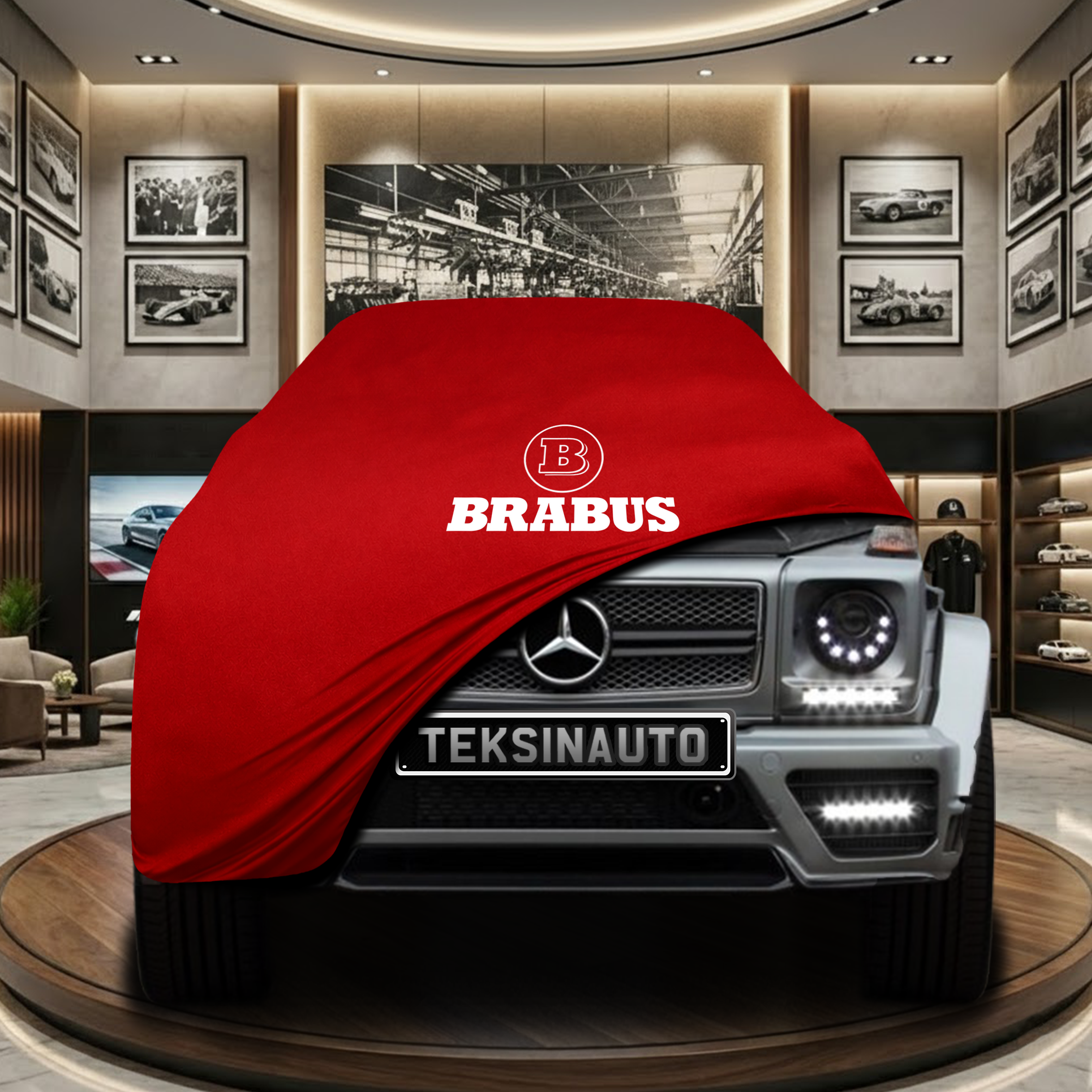 Mercedes Benz G W463 Indoor Car Cover Custom Fit, Black, Gray, Blue, Red Color