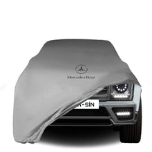 Mercedes Benz G W463 Indoor Car Cover Custom Fit, Black, Gray, Blue, Red Color