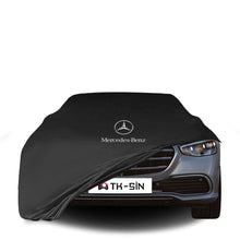 Mercedes Benz S W223 Short Indoor Car Cover Custom Fit, Black, Gray, Blue, Red Color