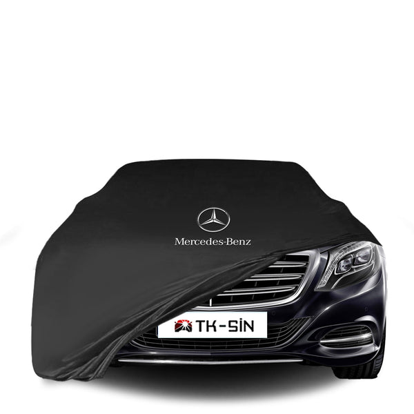 Mercedes Benz S X222 Indoor Car Cover Custom Fit, Black, Gray, Blue, Red Color