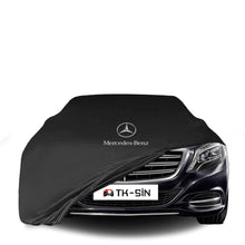 Mercedes Benz S X222 Indoor Car Cover Custom Fit, Black, Gray, Blue, Red Color