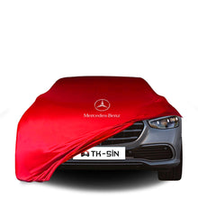 Mercedes Benz S W223 Short Indoor Car Cover Custom Fit, Black, Gray, Blue, Red Color