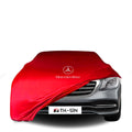 Mercedes Benz S V223 Long Indoor Car Cover Custom Fit, Black, Gray, Blue, Red Color
