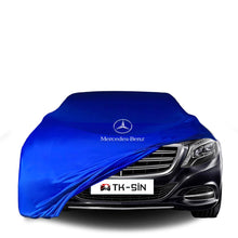 Mercedes Benz S X222 Indoor Car Cover Custom Fit, Black, Gray, Blue, Red Color