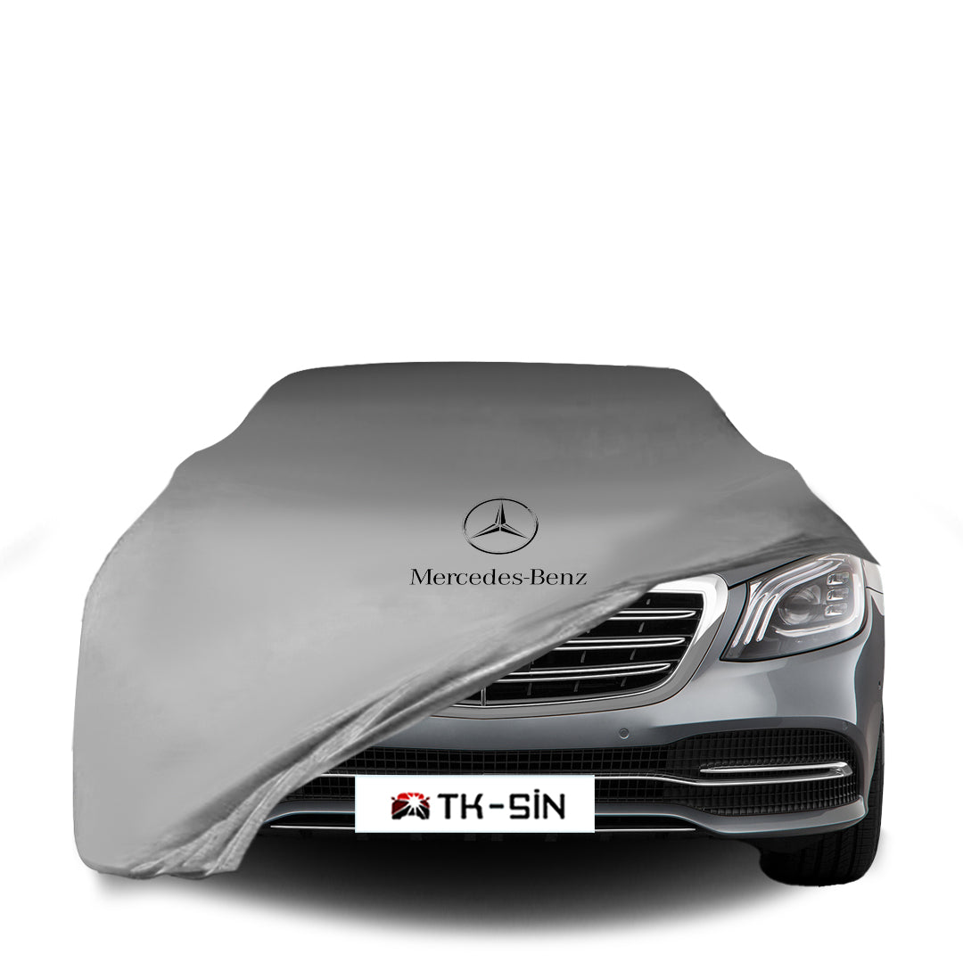Mercedes Benz S V223 Long Indoor Car Cover Custom Fit, Black, Gray, Blue, Red Color