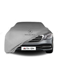 Mercedes Benz S V223 Long Indoor Car Cover Custom Fit, Black, Gray, Blue, Red Color