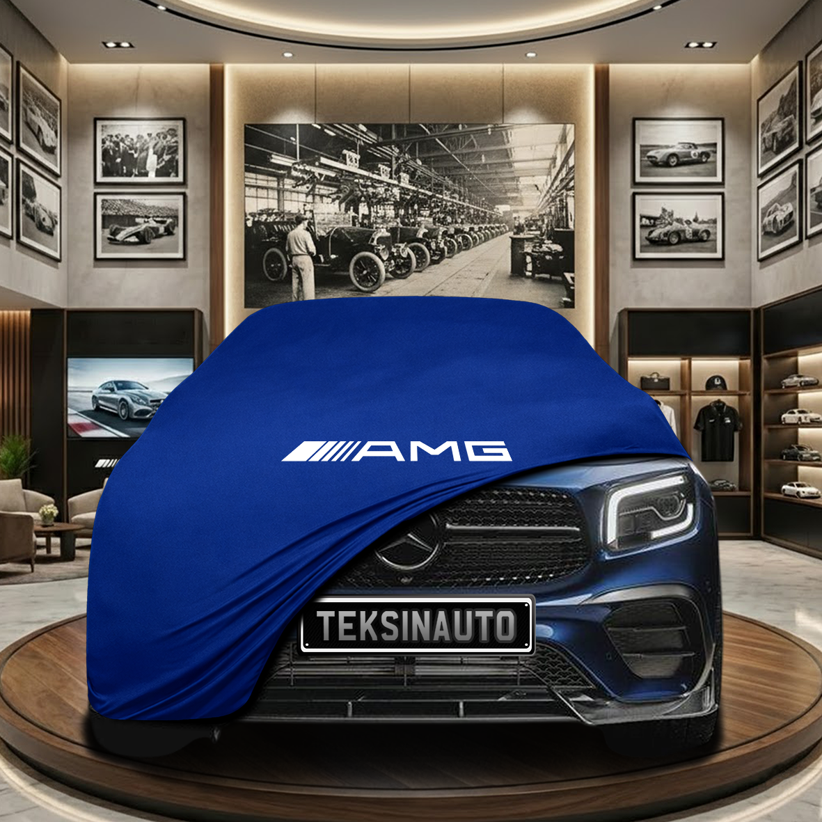 MERCEDES GLB X247 2020- Indoor Car Cover Custom Fit, Black, Gray, Blue, Red Color
