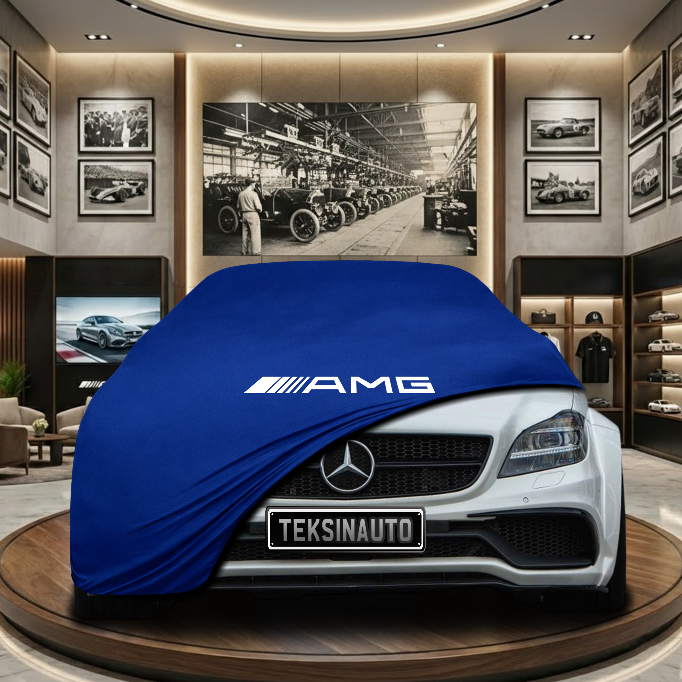 MERCEDES CLS X218 SW 2010-2018 Indoor Car Cover Custom Fit, Black, Gray, Blue, Red Color