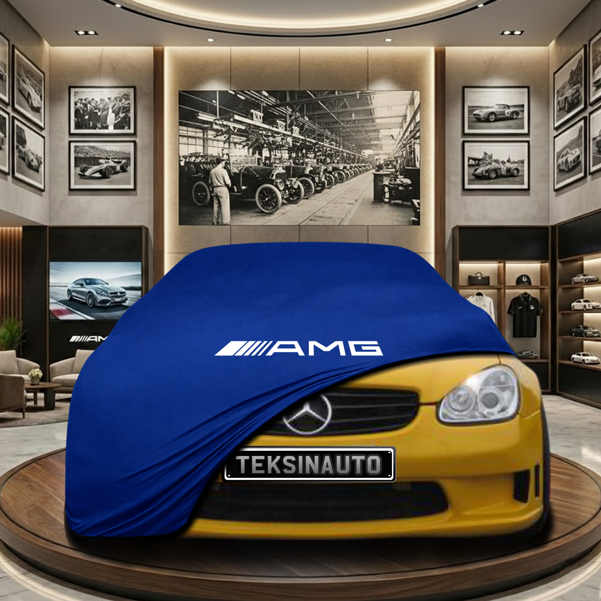 MERCEDES SLK R170 1996-2004 Indoor Car Cover Custom Fit, Black, Gray, Blue, Red Color
