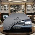 Mercedes Benz S W140 Indoor Car Cover Custom Fit, Black, Gray, Blue, Red Color