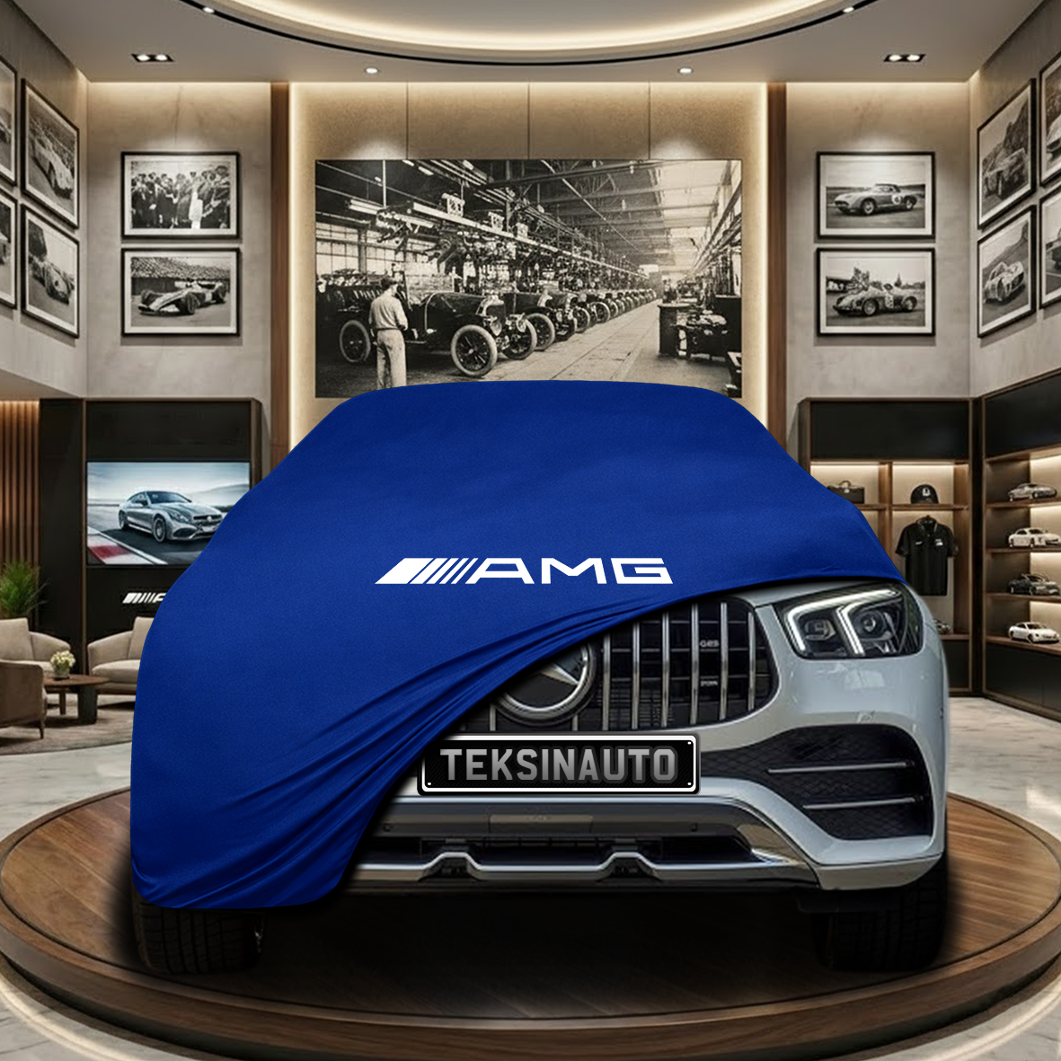 MERCEDES X CLASS W470 Indoor Car Cover Custom Fit, Black, Gray, Blue, Red Color