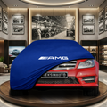 Mercedes Benz W204 Indoor Car Cover Custom Fit, Black, Gray, Blue, Red Color
