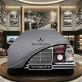 MERCEDES S W109 1965-1972 Indoor Car Cover Custom Fit, Black, Gray, Blue, Red Color
