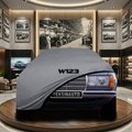 Mercedes Benz W123 Indoor Car Cover Custom Fit, Black, Gray, Blue, Red Color