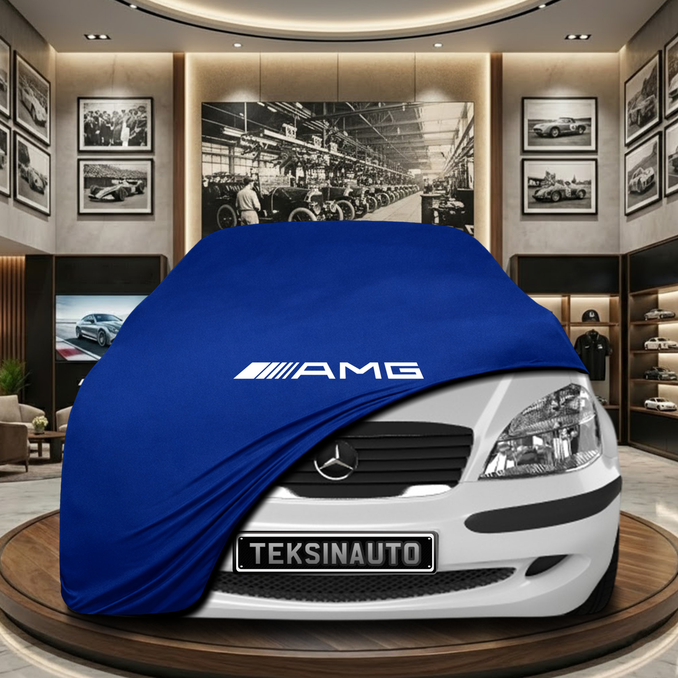 MERCEDES A W168 1997-2004 Indoor Car Cover Custom Fit, Black, Gray, Blue, Red Color