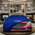 MERCEDES C C205 COUPE 2014-2021 Car Cover Custom Fit, Black, Gray, Blue, Red Color