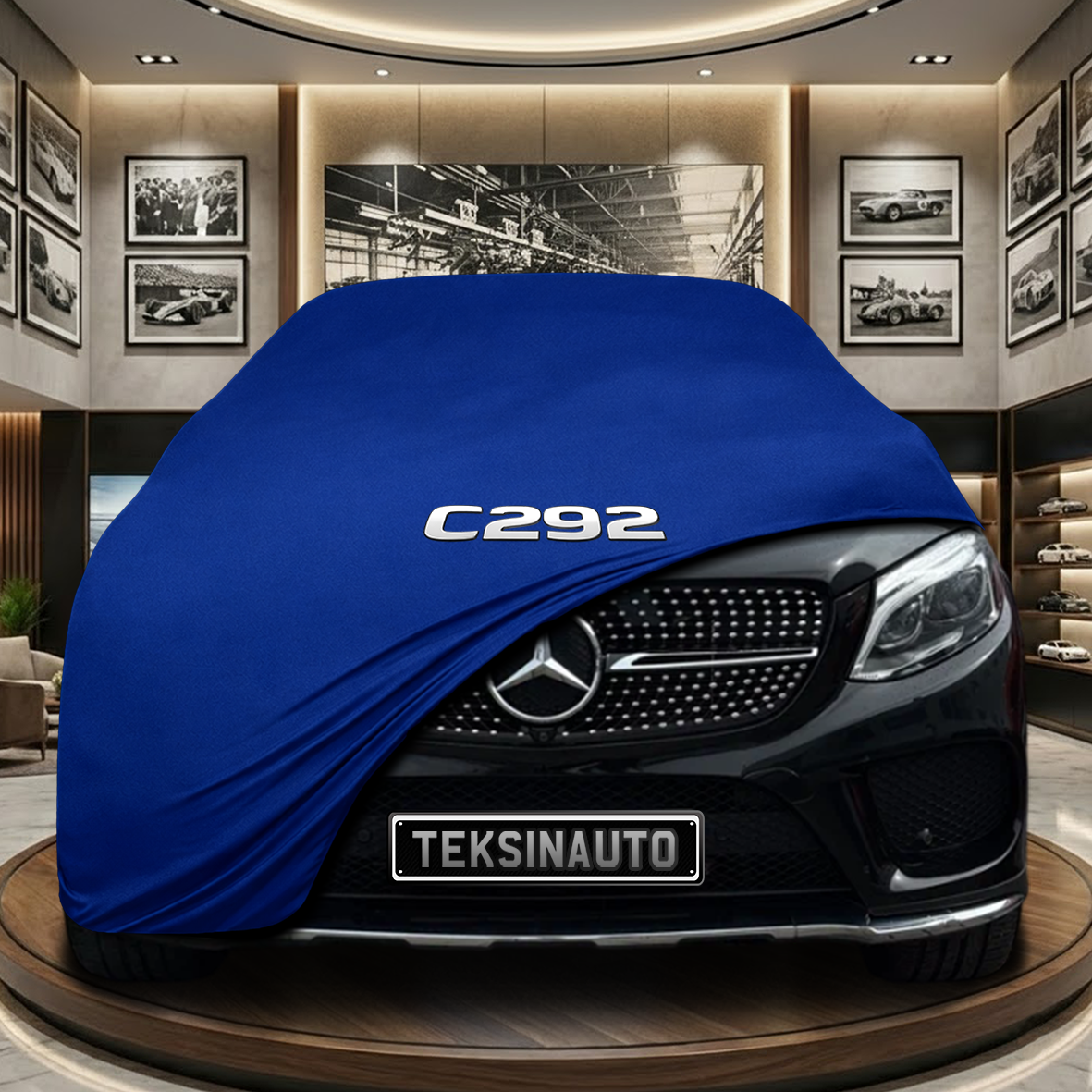 MERCEDES GLE COUPE C292 2015-2019 Indoor Car Cover Custom Fit, Black, Gray, Blue, Red Color