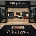Cadillac Premium Luxury Rug (60x87) INCH (150x220) cm Home, Garage & Display Carpet Auto Area Carpet, Car Garage Decor,Car Floor Mat