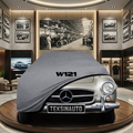 MERCEDES SL W198 W121 1954-1963 Indoor Car Cover Custom Fit, Black, Gray, Blue, Red Color