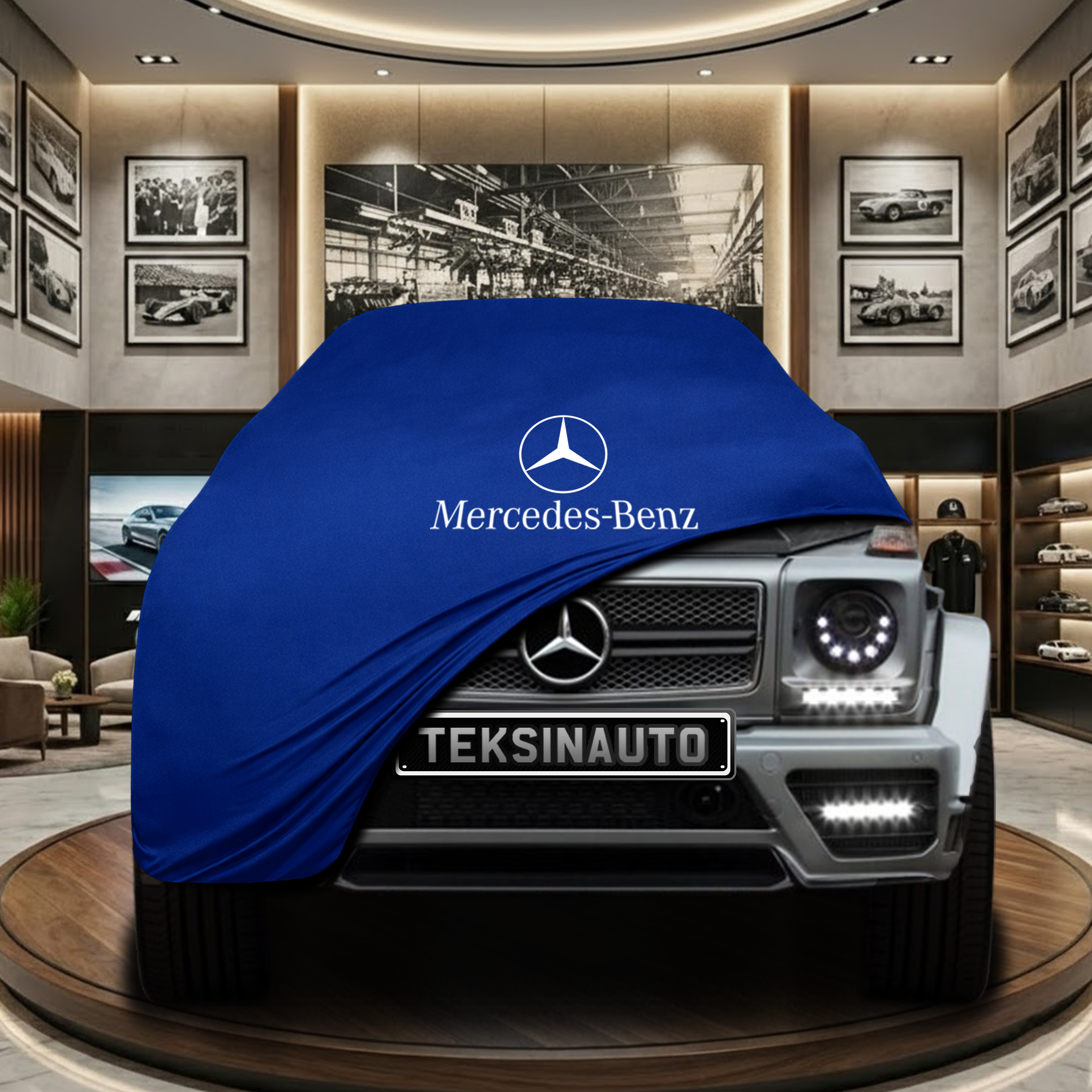 Mercedes Benz G W463 Indoor Car Cover Custom Fit, Black, Gray, Blue, Red Color