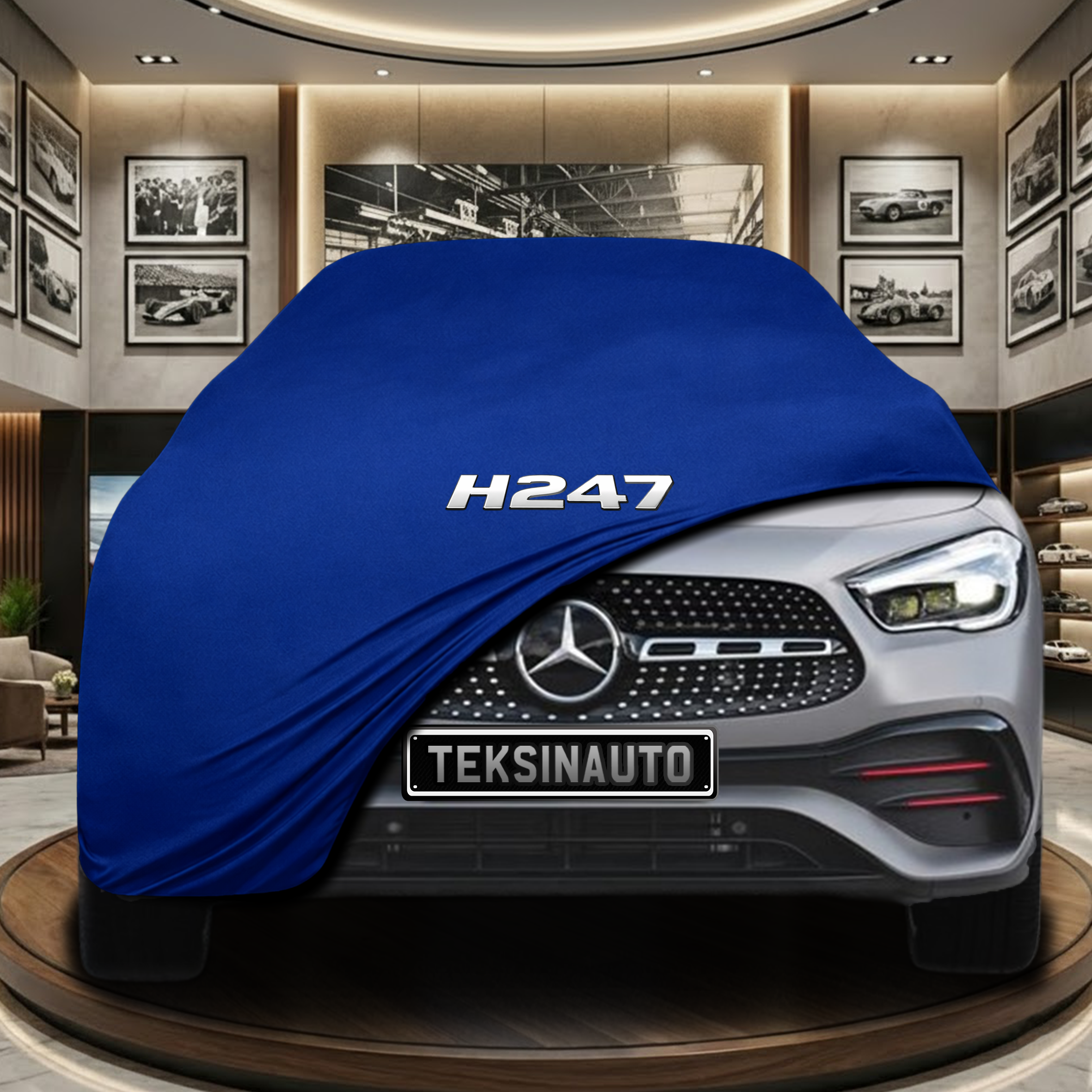 Mercedes Benz GLA H247 Indoor Car Cover Custom Fit, Black, Gray, Blue, Red Color
