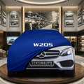 Mercedes Benz C W205 Indoor Car Cover Custom Fit, Black, Gray, Blue, Red Color