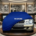 Mercedes Benz CLK W208 Indoor Car Cover Custom Fit, Black, Gray, Blue, Red Color
