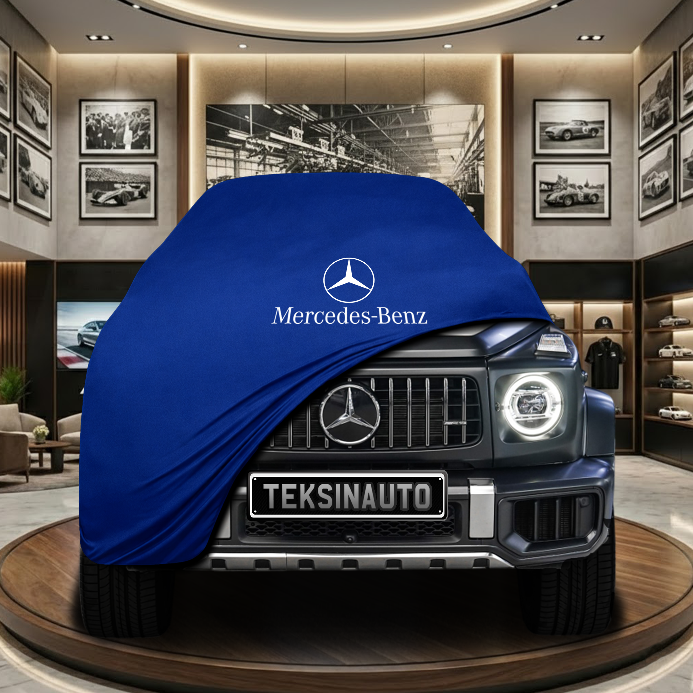 MERCEDES G W465 2024- Indoor Car Cover Custom Fit, Black, Gray, Blue, Red Color