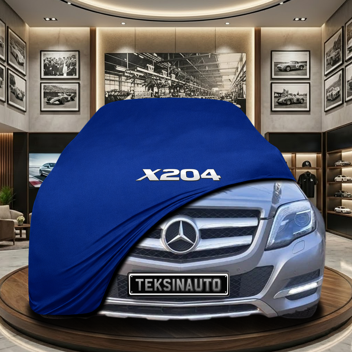 MERCEDES GLK X204 2008-2015 Indoor Car Cover Custom Fit, Black, Gray, Blue, Red Color
