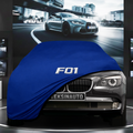 BMW 7 F01 SHORT (2008-2015) Custom Fit Indoor Car Cover Soft Stretch Black Gray Blue Red Dust Protection Garage Cover Laser Cut + Bag