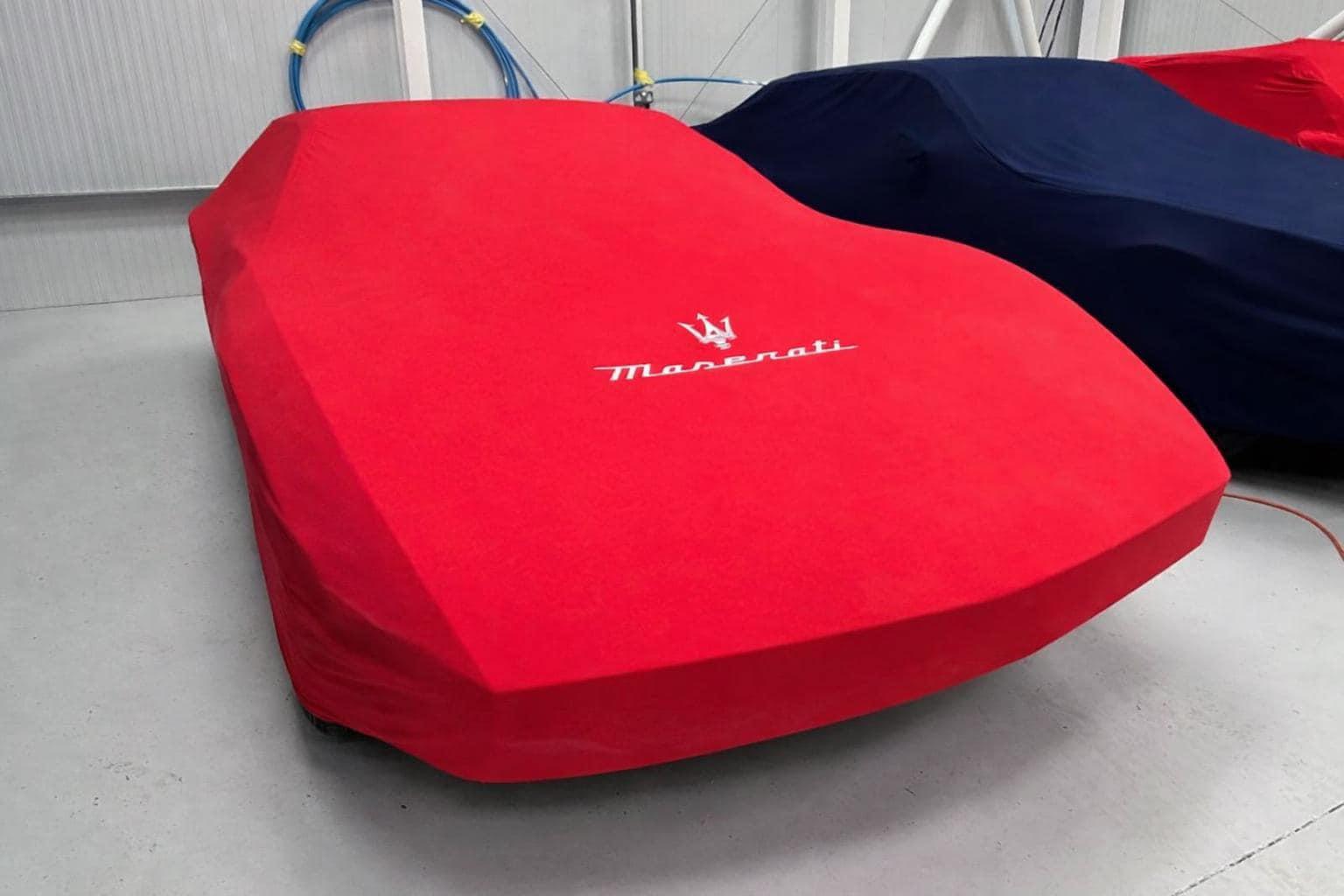 MASERATİ MC20 CİELO (2023-) Custom Fit Indoor Car Cover Soft Stretch Black Gray Blue Red Dust Protection Garage Cover Laser Cut + Bag