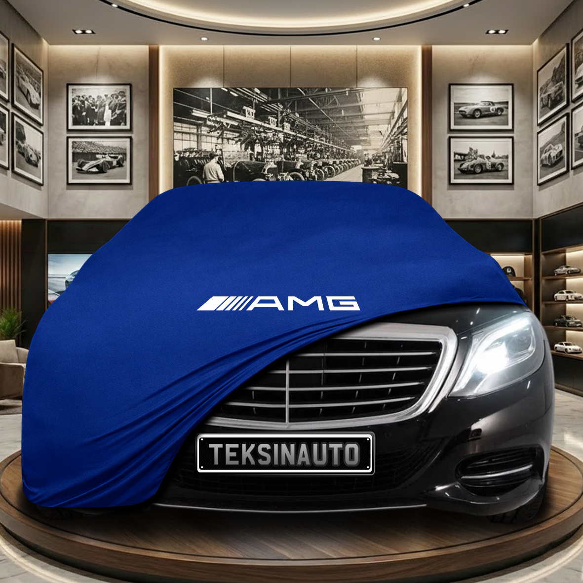 MERCEDES S C217 COUPE-CABRİO 2013-2020 Indoor Car Cover Custom Fit, Black, Gray, Blue, Red Color