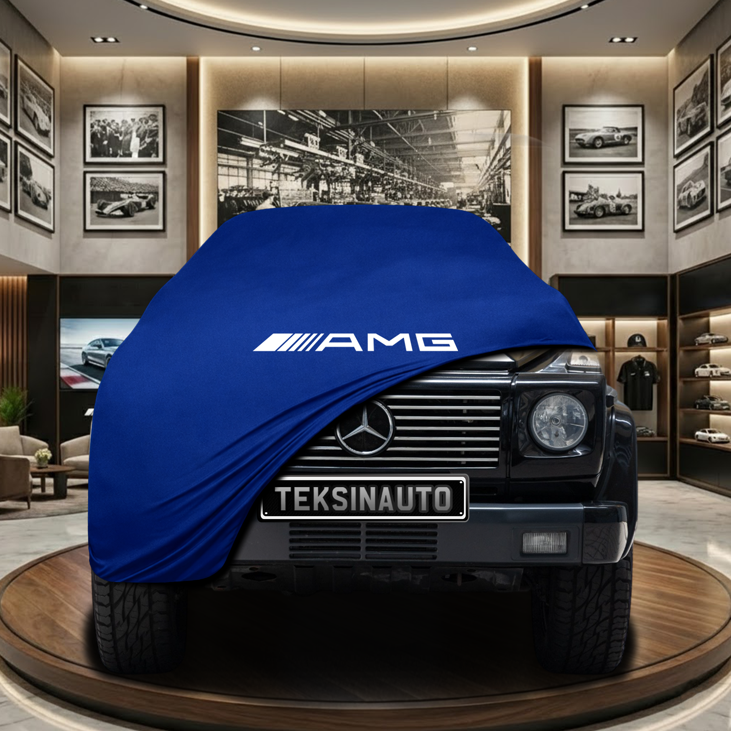 MERCEDES G W463 SWB Indoor Car Cover Custom Fit, Black, Gray, Blue, Red Color
