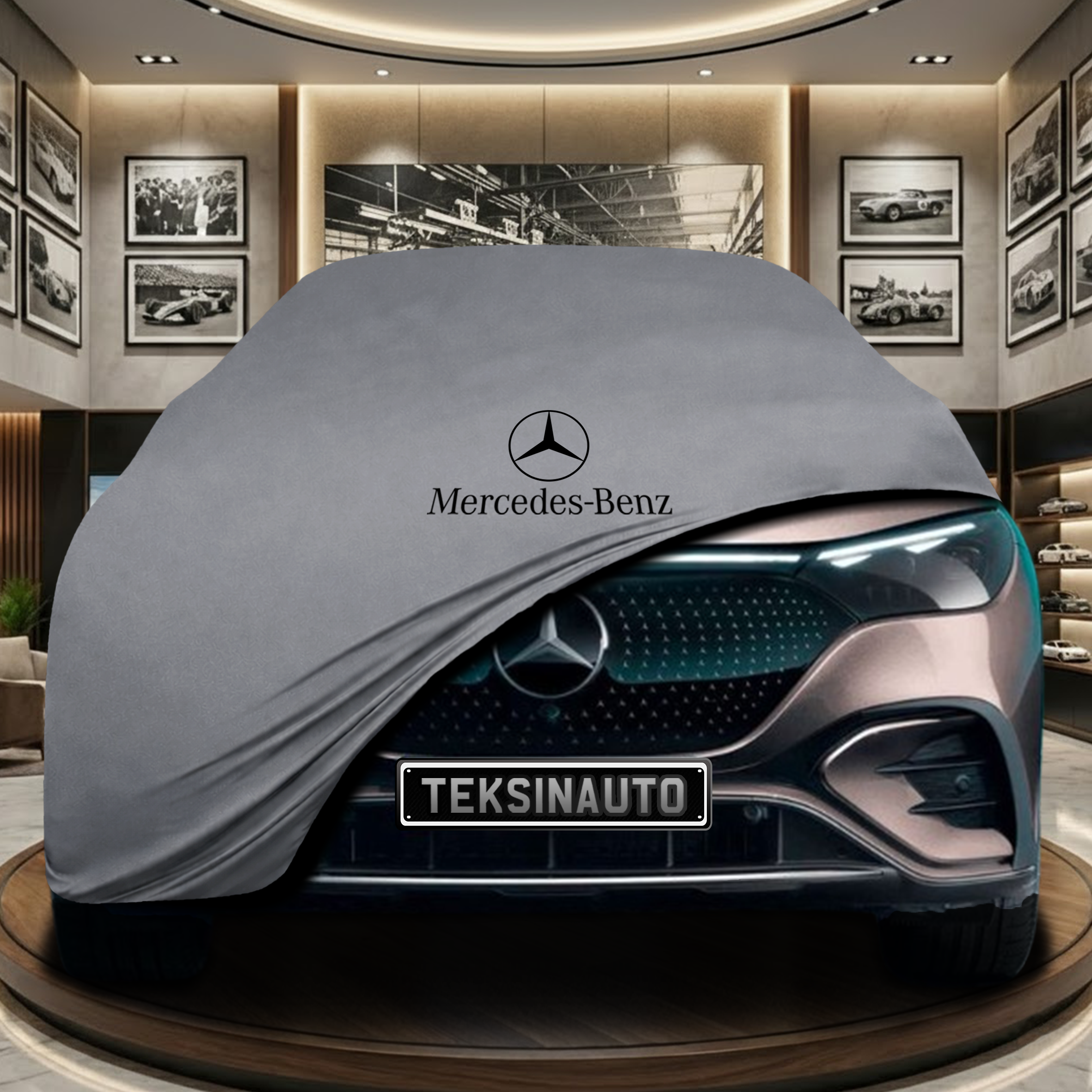 MERCEDES EQE X294 2023- Indoor Car Cover Custom Fit, Black, Gray, Blue, Red Color