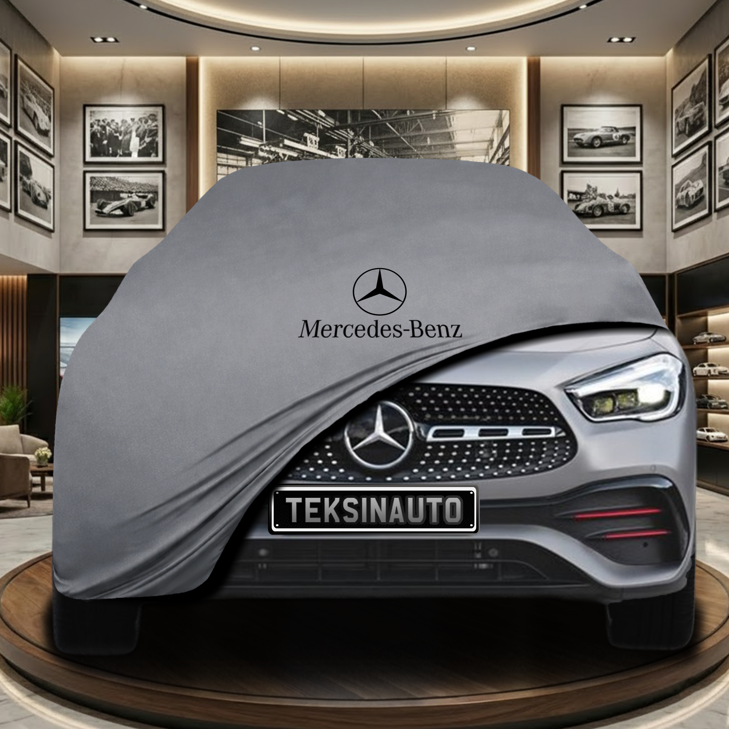 Mercedes Benz GLA H247 Indoor Car Cover Custom Fit, Black, Gray, Blue, Red Color