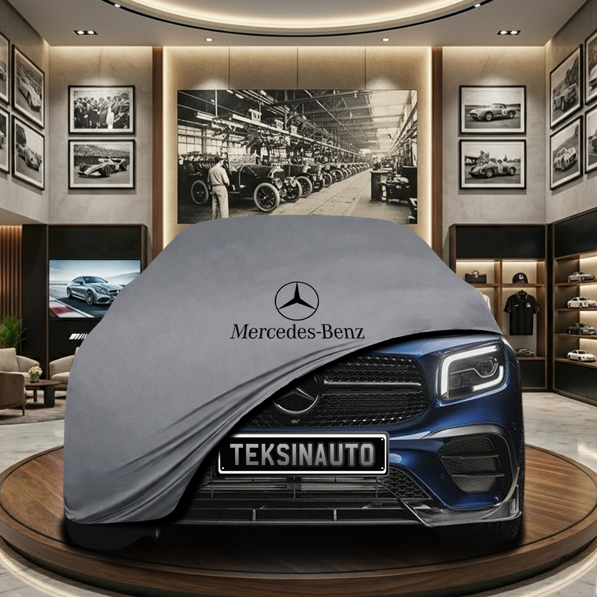 MERCEDES GLB X247 2020- Indoor Car Cover Custom Fit, Black, Gray, Blue, Red Color