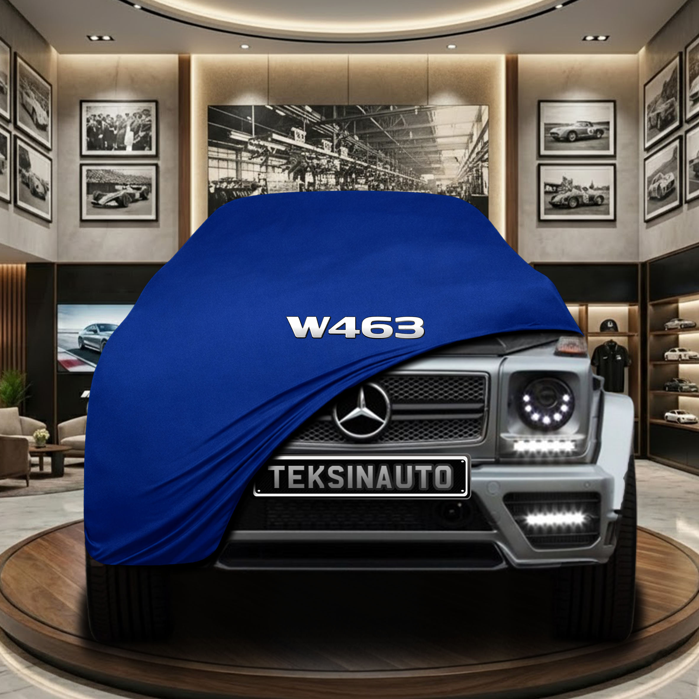 Mercedes Benz G W463 Indoor Car Cover Custom Fit, Black, Gray, Blue, Red Color
