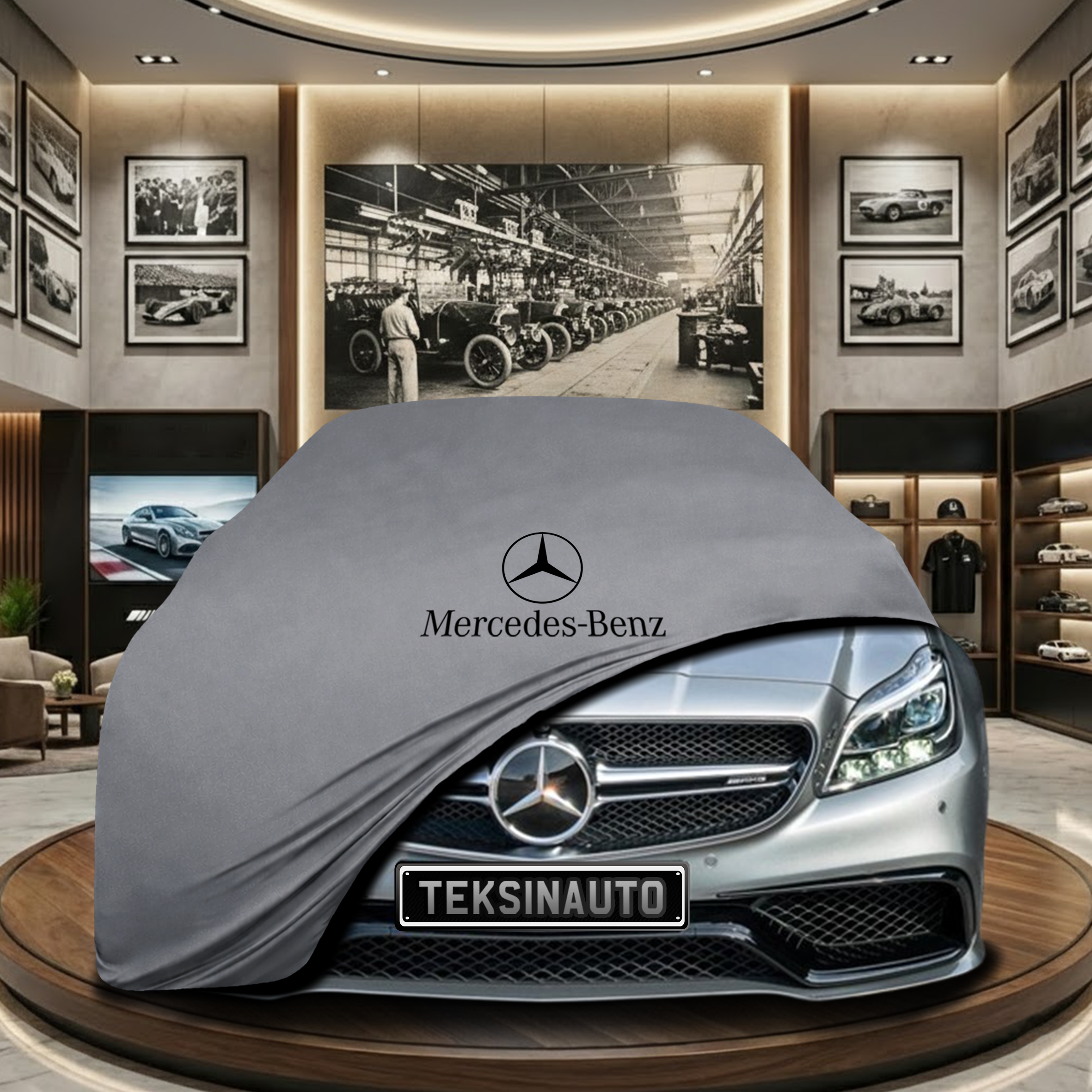Mercedes Benz Cls C218 Indoor Car Cover Custom Fit, Black, Gray, Blue, Red Color